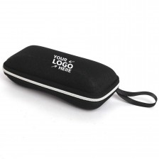 Linen Eyeglass Case with Clip 